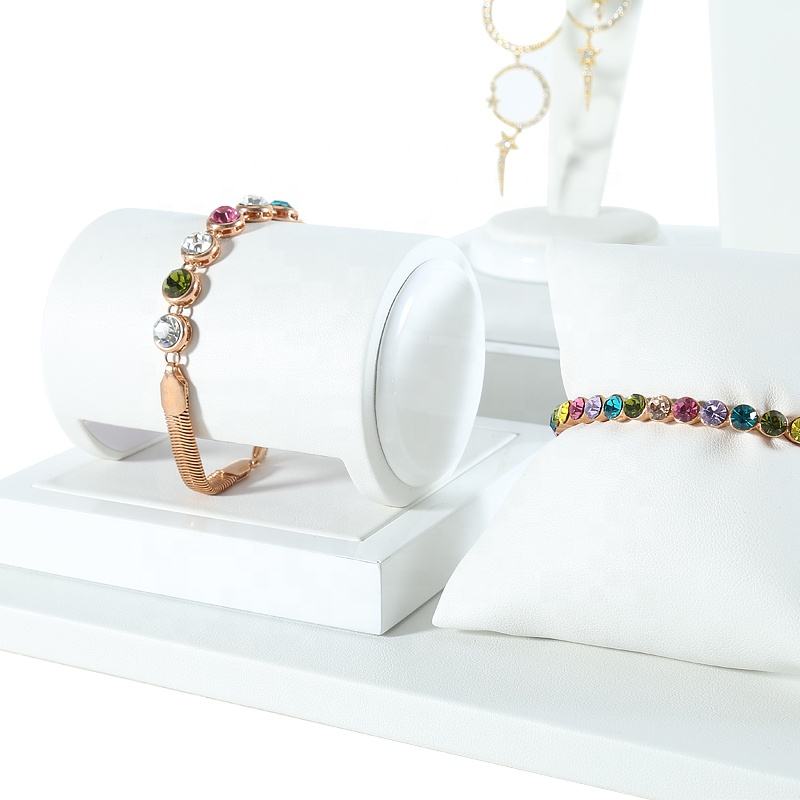 Rings, earrings,  necklaces, pendants, jewelry window display racks