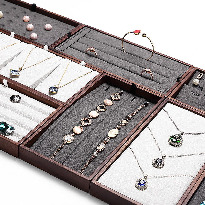 Rings, earrings,  necklaces, pendants, jewelry window display racks