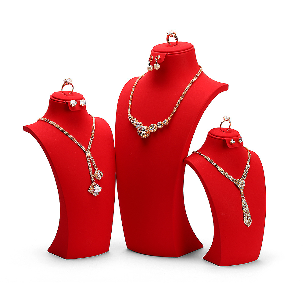 High-end display jewelry pieces