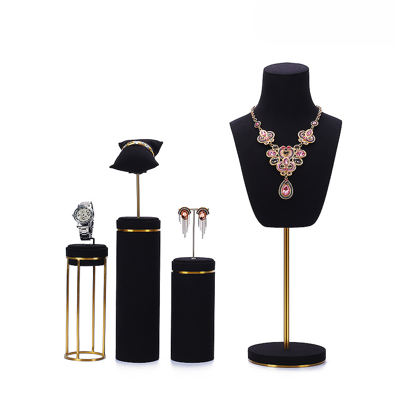 High-end display jewelry pieces