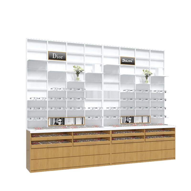 optical showcase or eyewear display cases