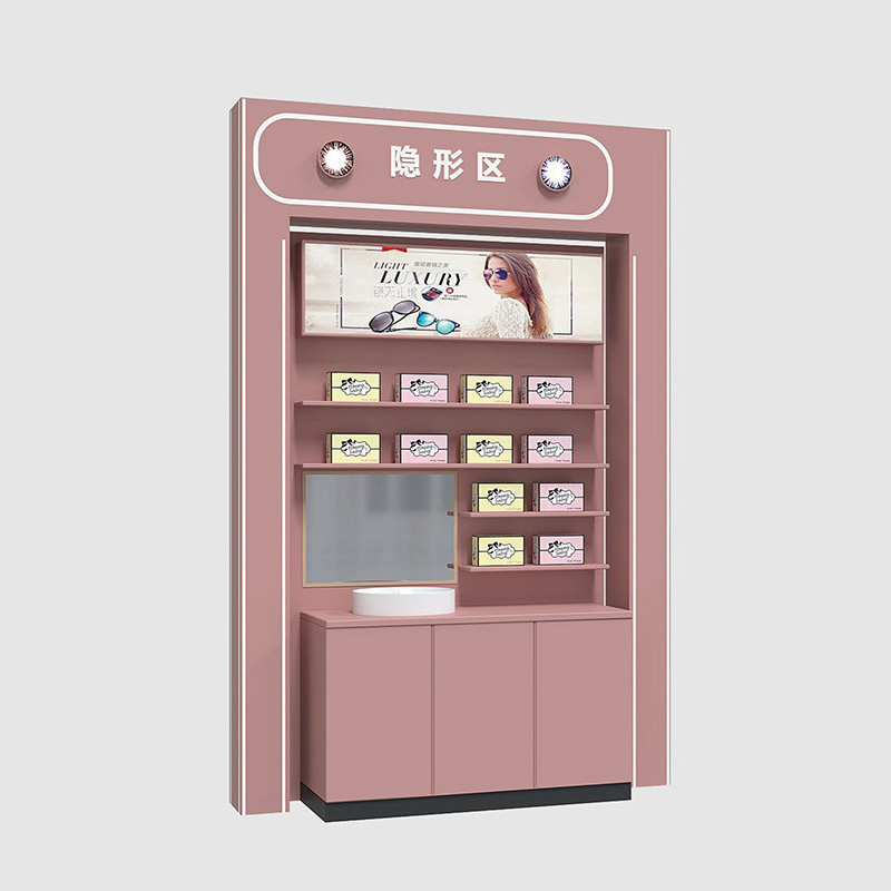 optical showcase or eyewear display cases