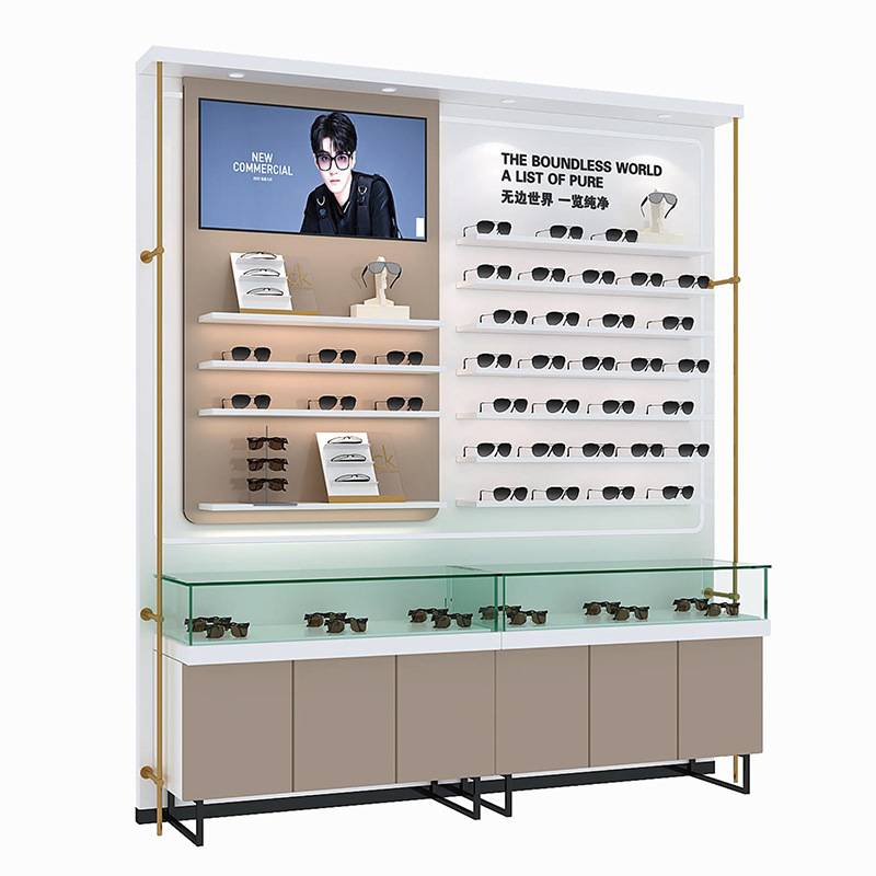 optical showcase or eyewear display cases