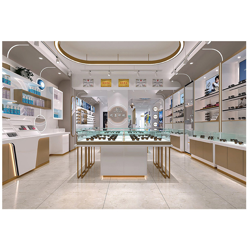 optical showcase or eyewear display cases