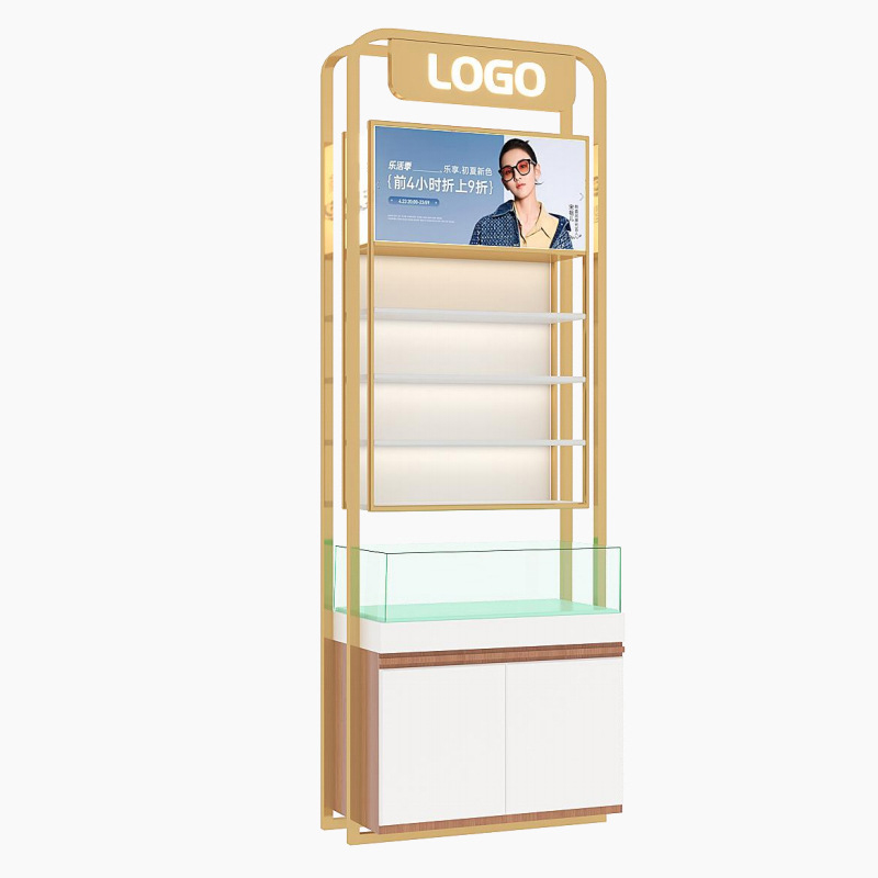 optical showcase or eyewear display cases