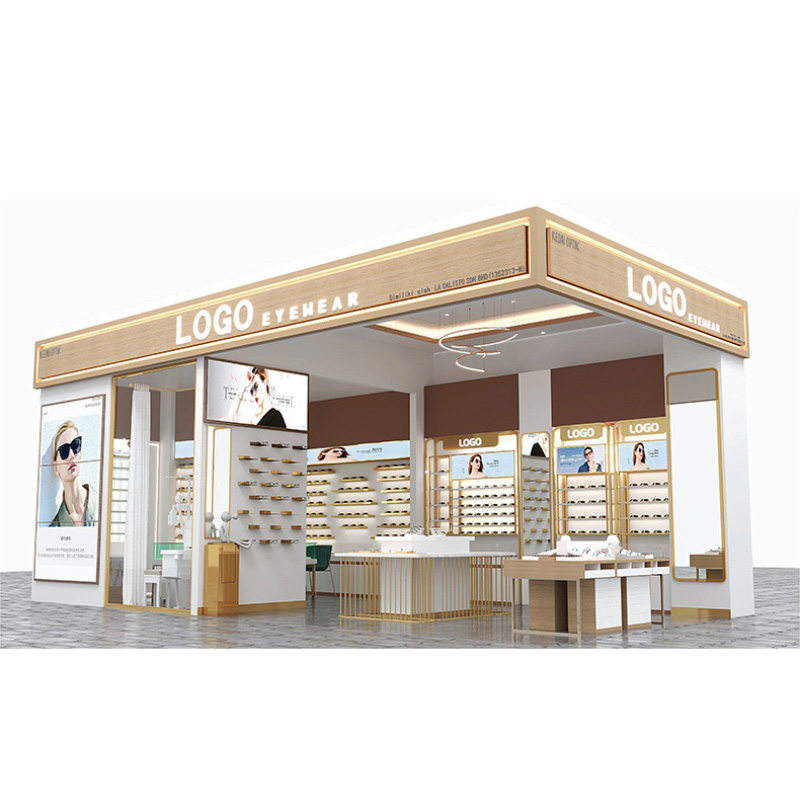optical showcase or eyewear display cases