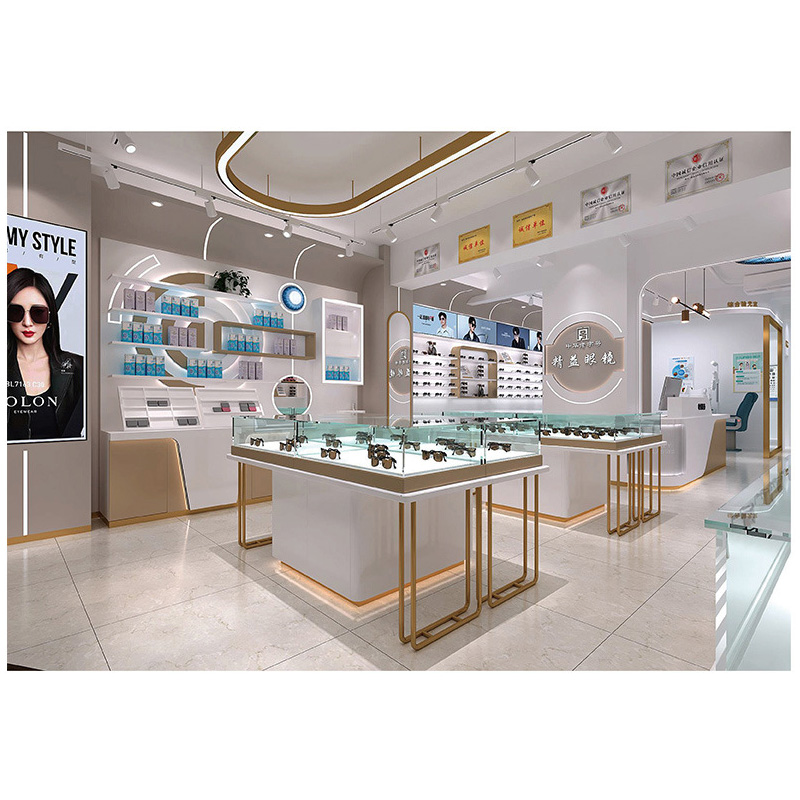 optical showcase or eyewear display cases