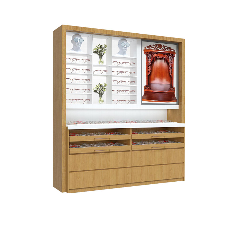 optical showcase or eyewear display cases