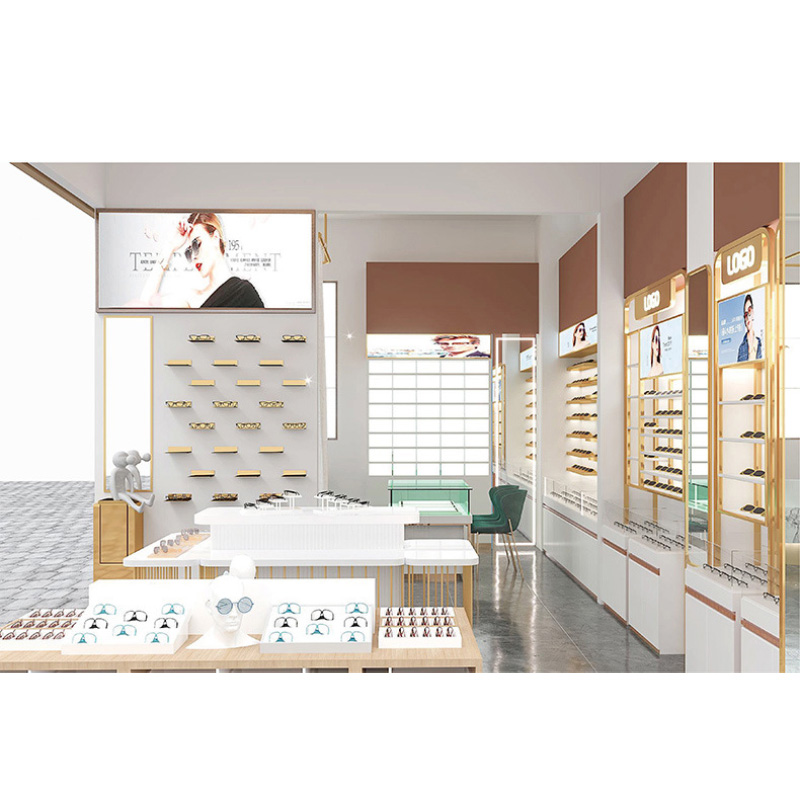 optical showcase or eyewear display cases