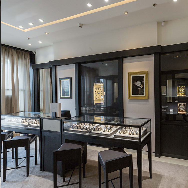 Watch store display case